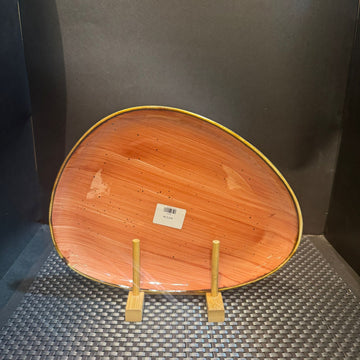Porcelain Triangle Plate