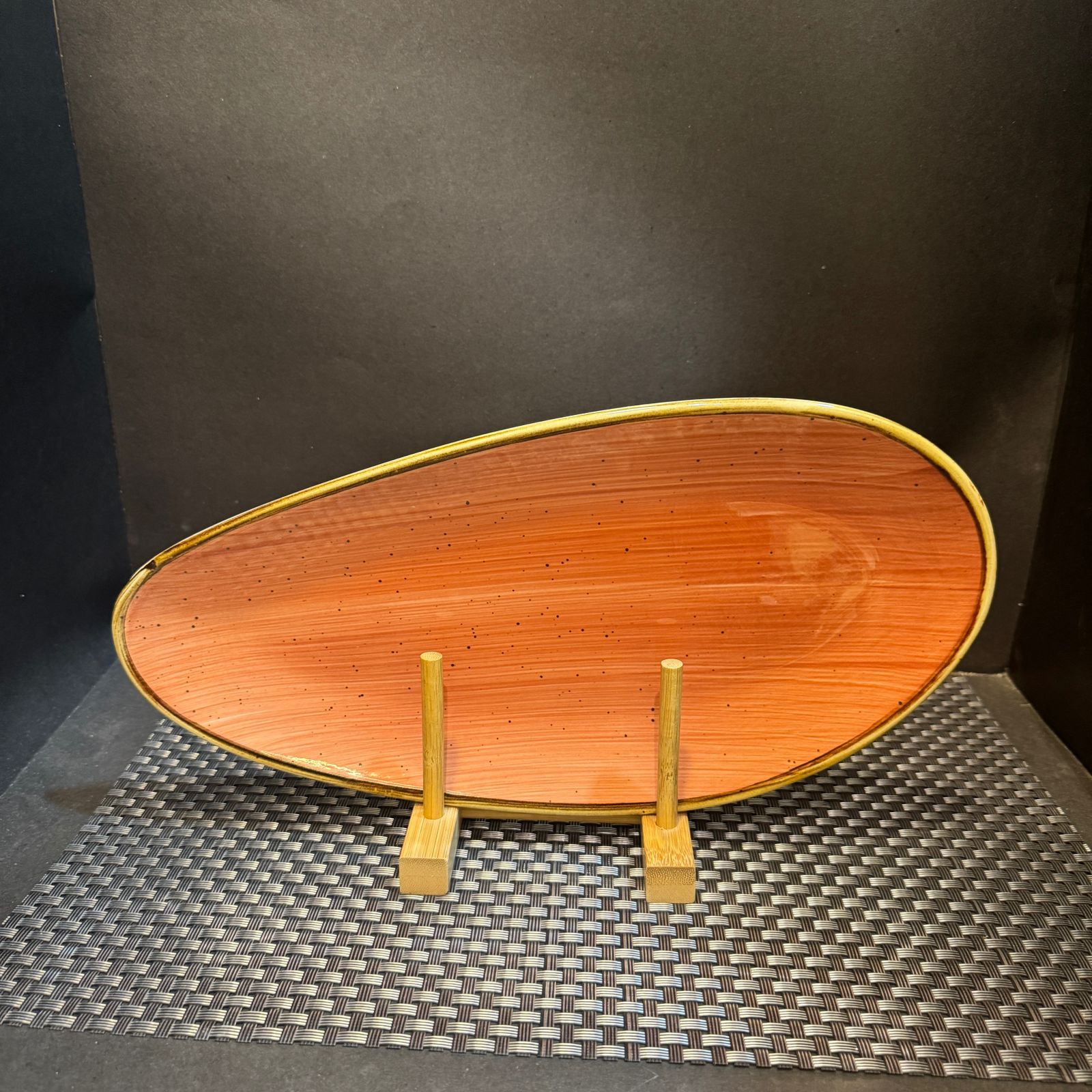 Porcelain Oval Dish Slim