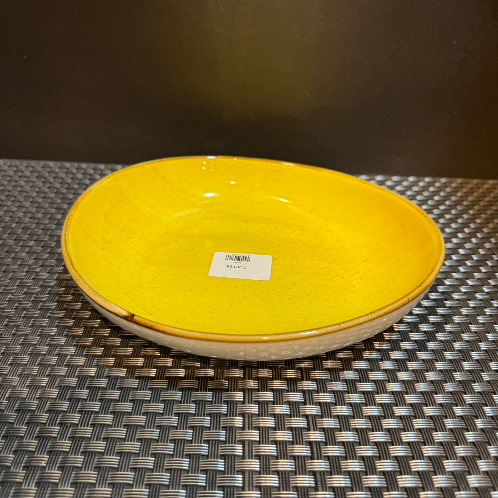 Porcelain Deep Plate