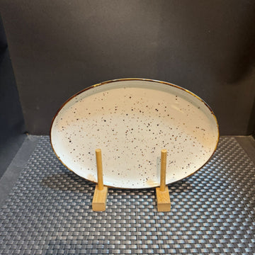 Porcelain Oval Dish