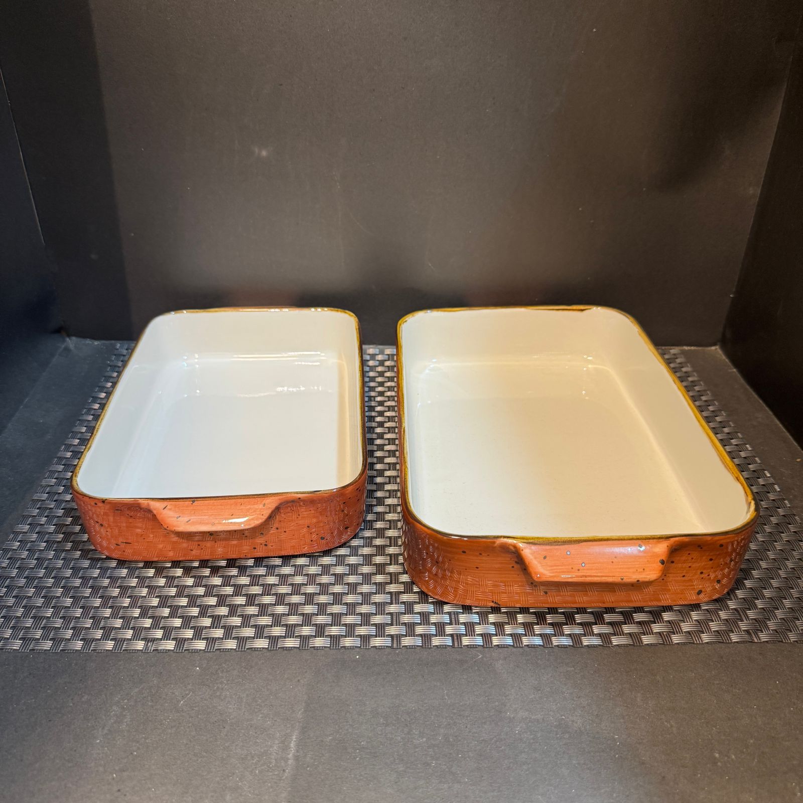 PORCELAIN DISH RECT DEEP