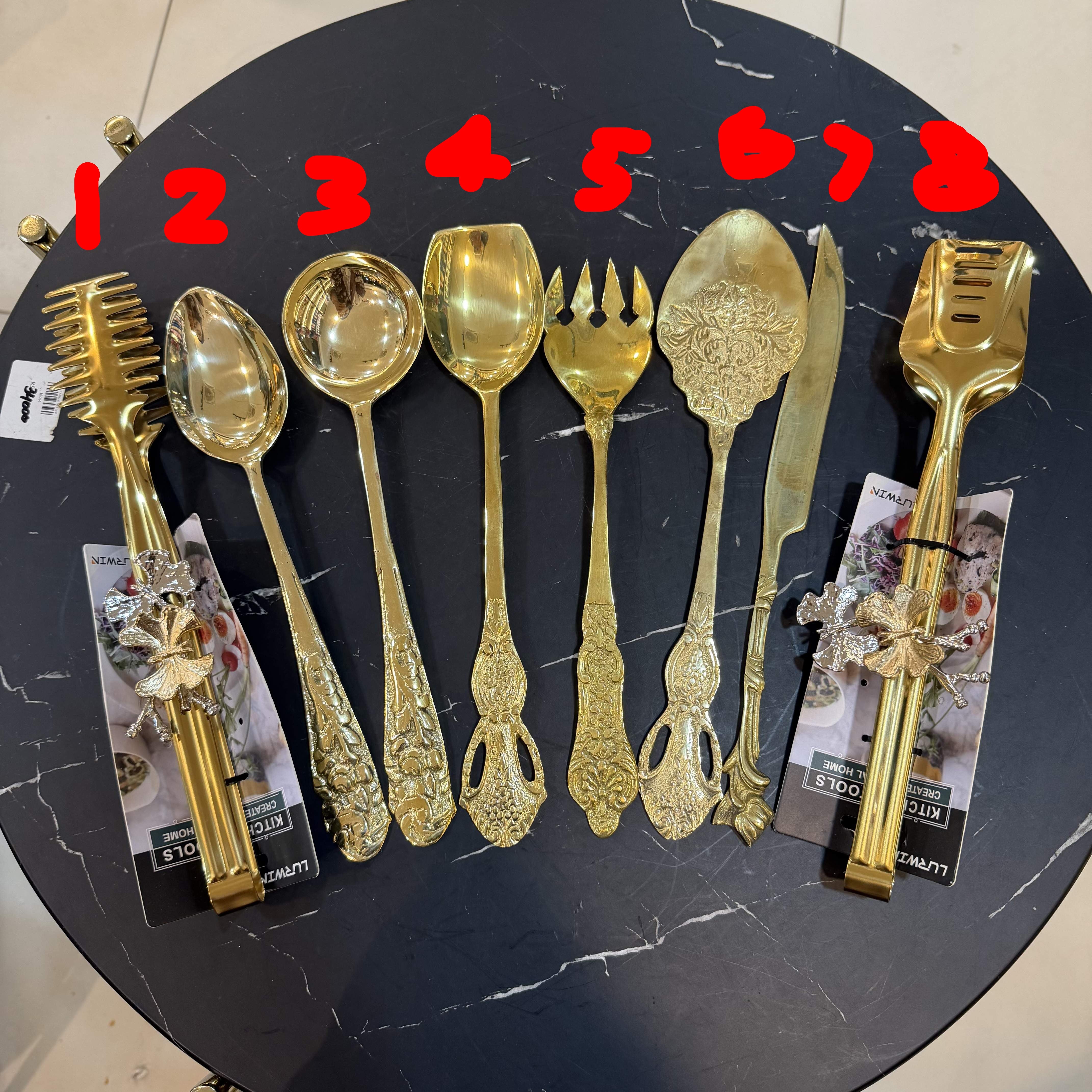 Brass Spoons