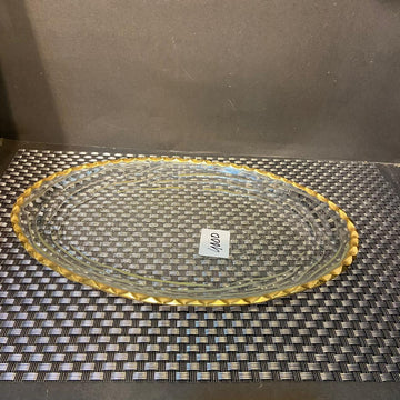 Oval Glass Dish