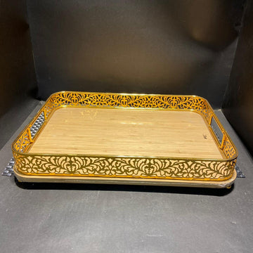 Golden Tray Wood Base