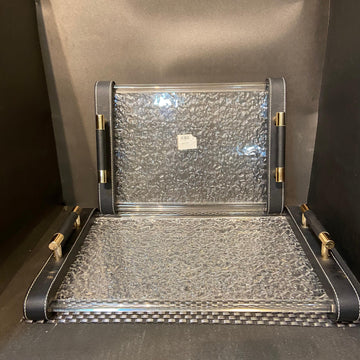 Acrylic Tray Set 2/pcs