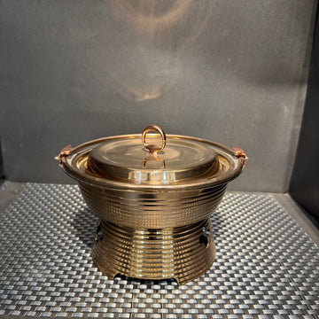 Copper Handi With Stand