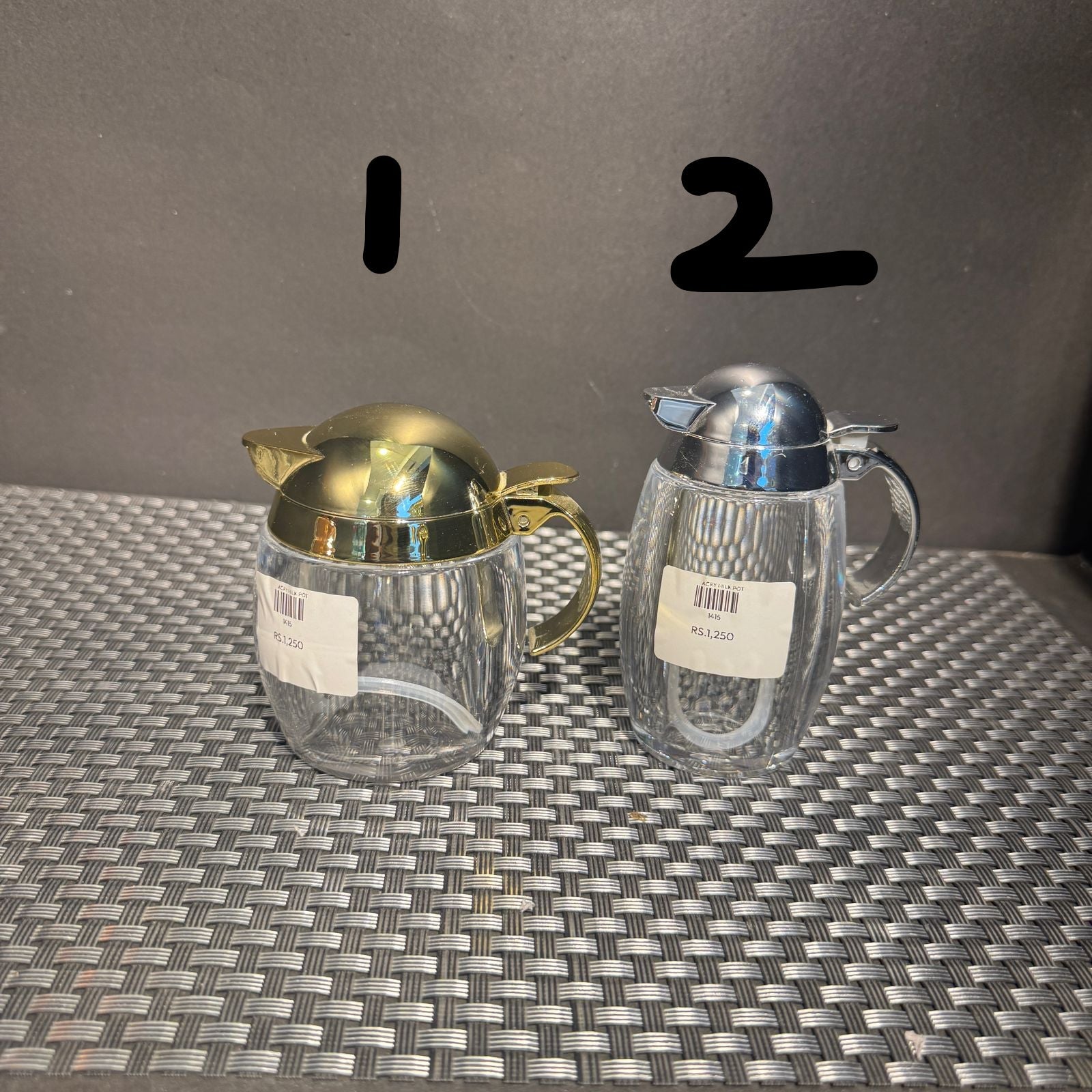 Acrylic Milk Pot
