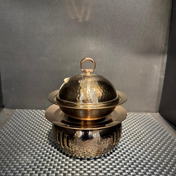 Copper Handi Pot With Stand