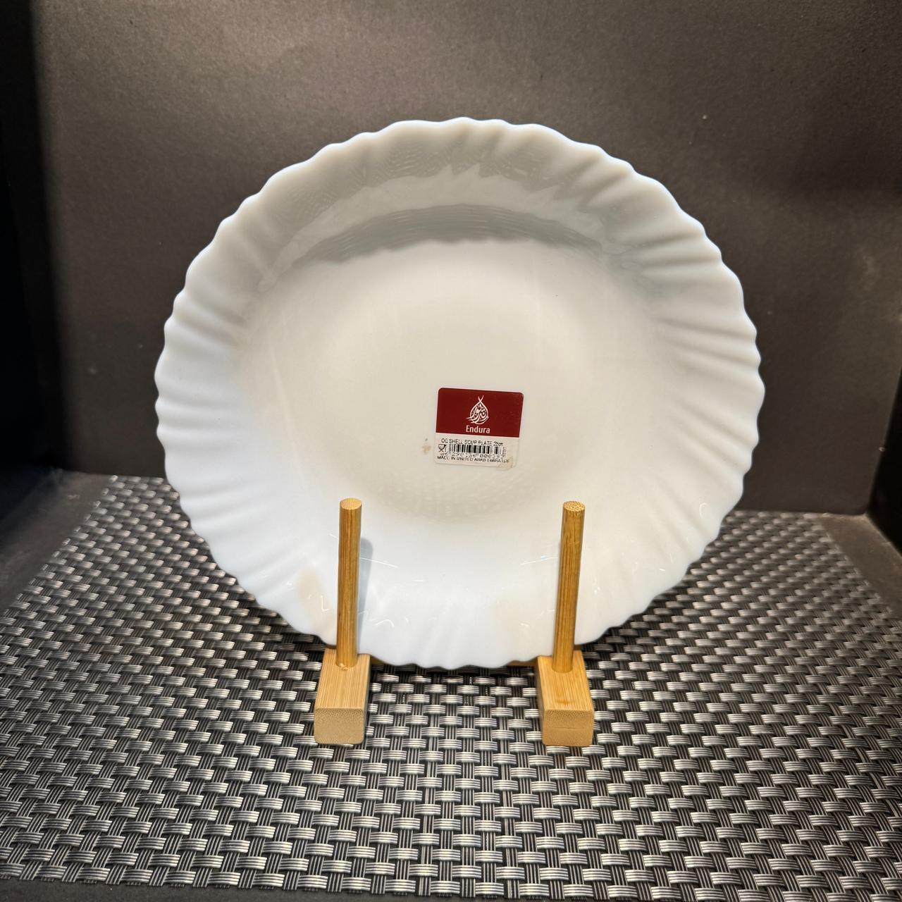 Endura White Plate