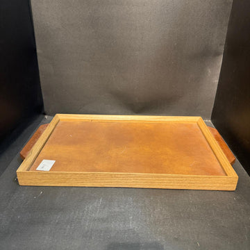 Dark Wooden Ladder Trays