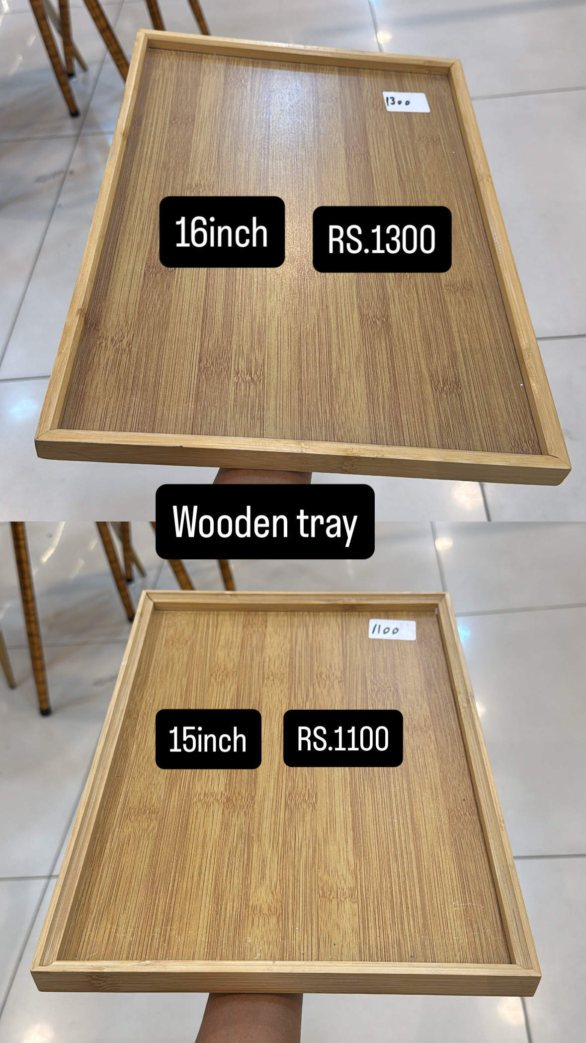 Wooden Trays