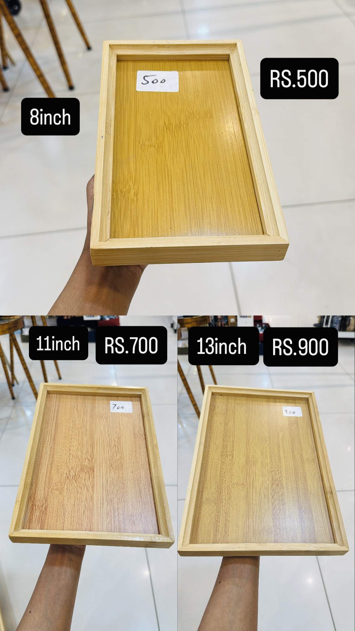 Wooden Serving Trays