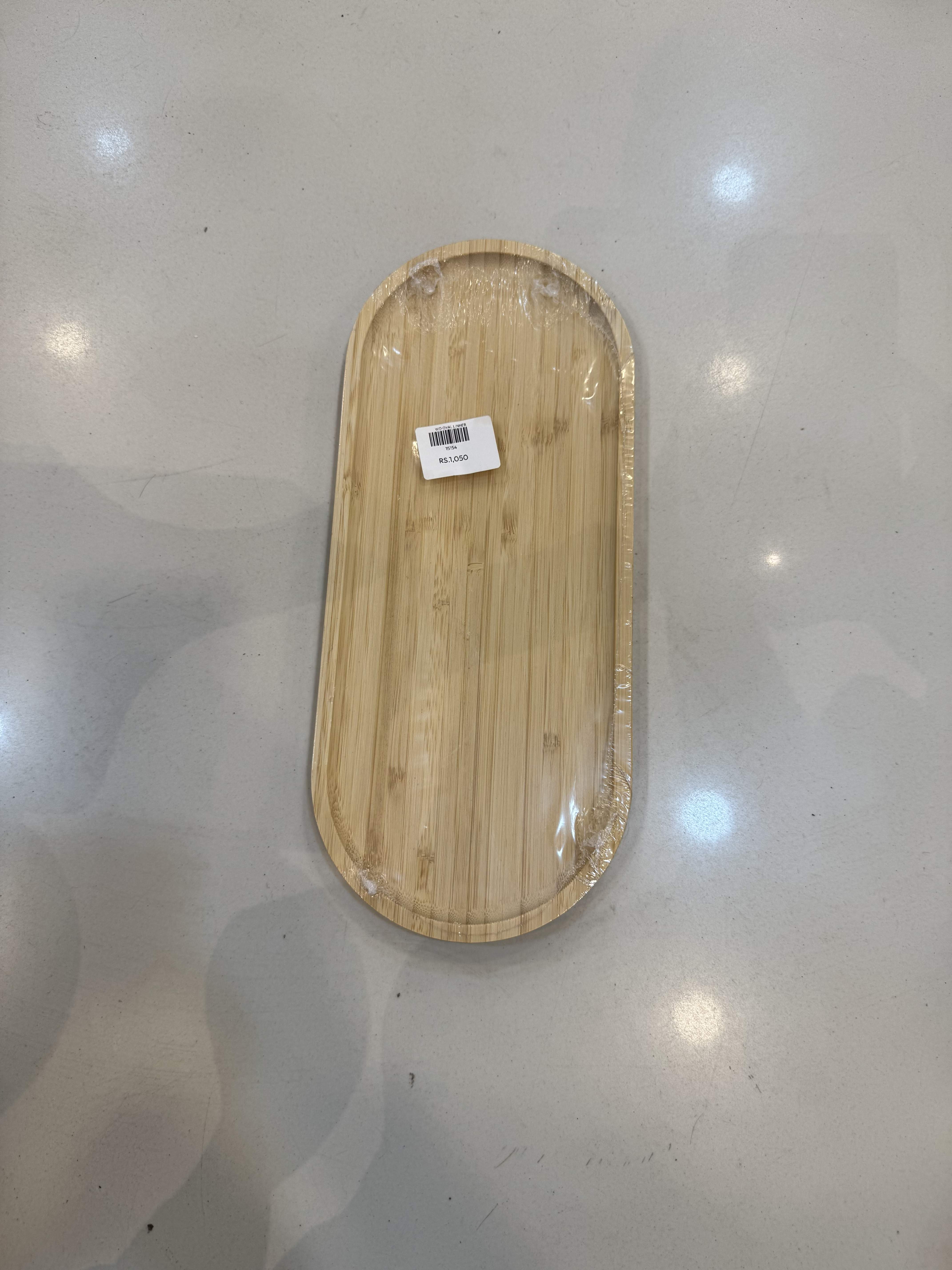 Wooden Oval Tray