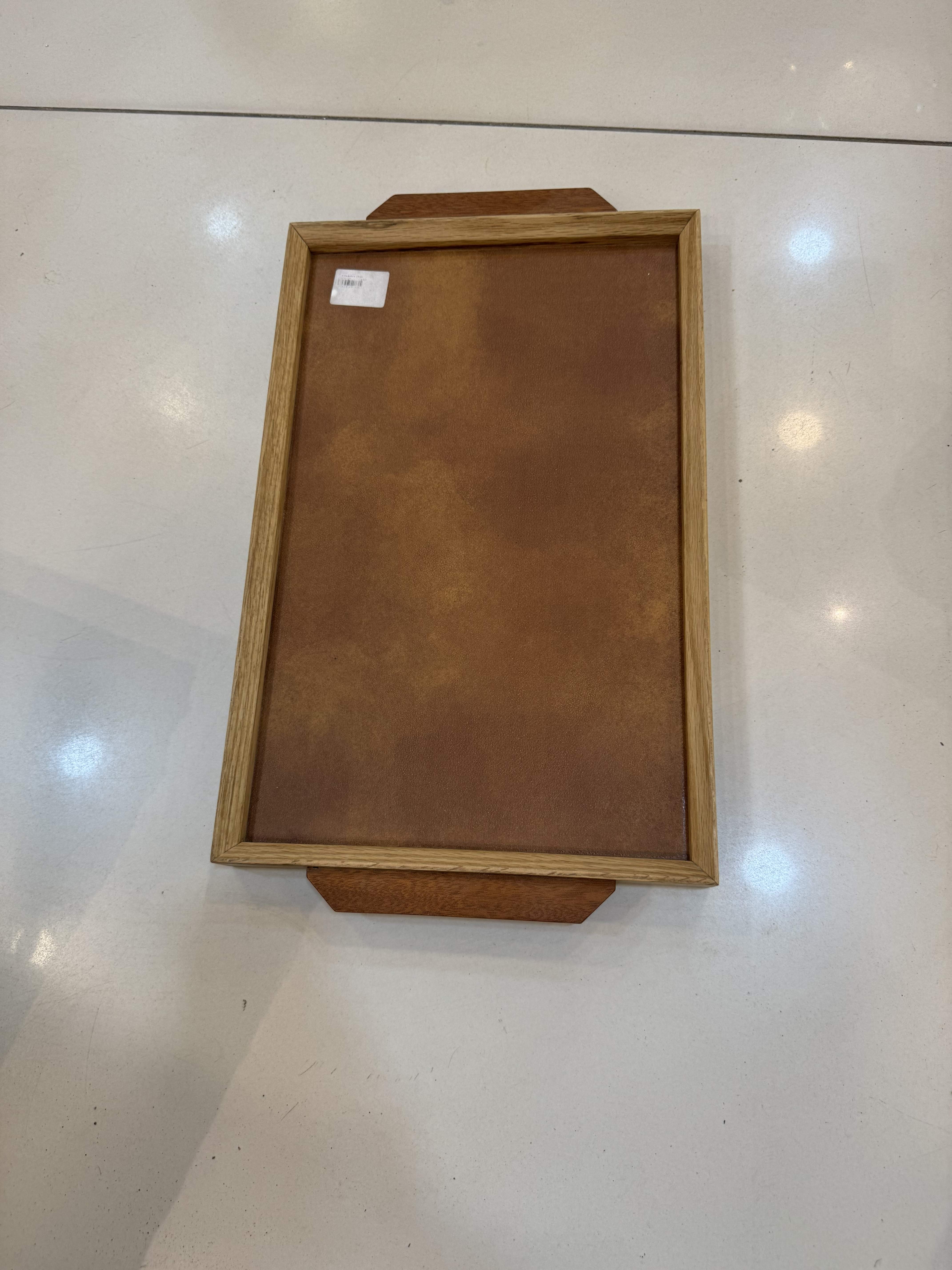 Dark Wooden Ladder Trays