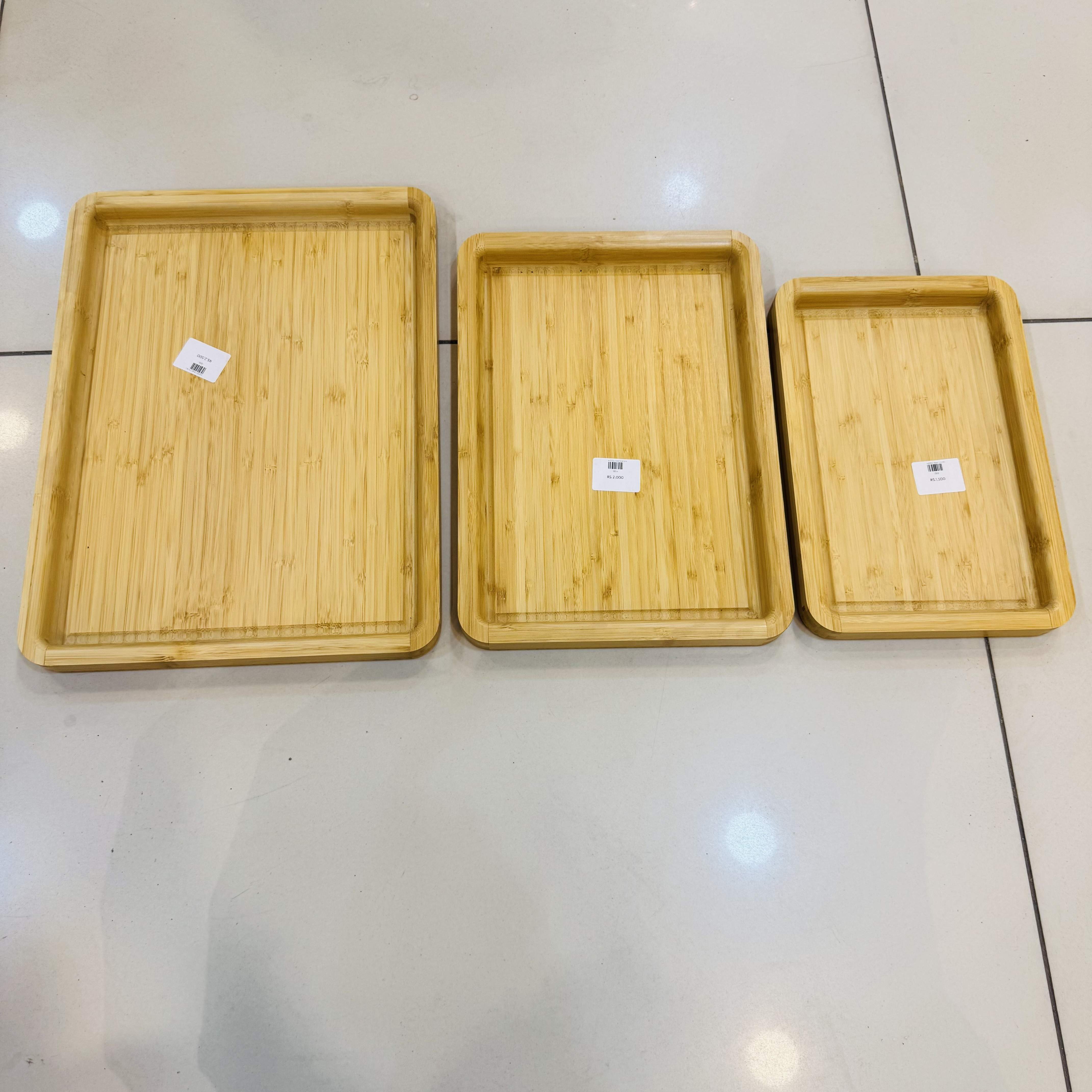 Wood Trays