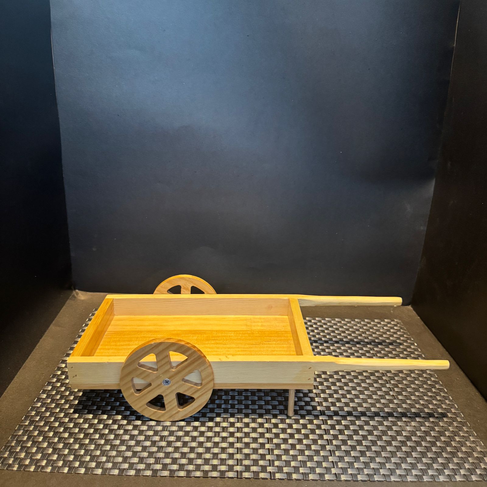 Wooden Serving Cart  Platter